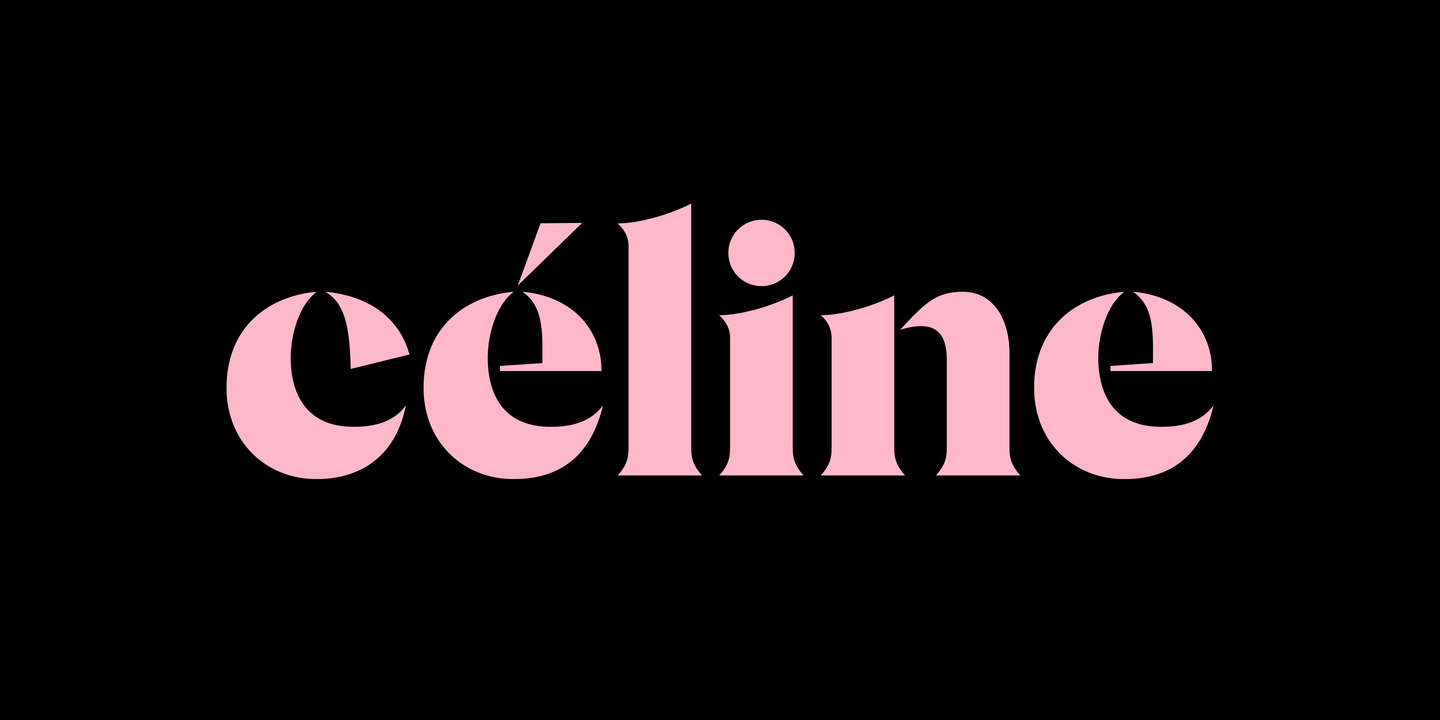 フォント Celine